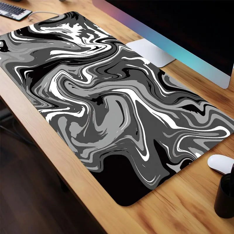 Abstract Non-Slip Mouse Pad - Thickened Office and Gaming Accessory for Home and Desk Decor, Ideal for Father's Day Gift