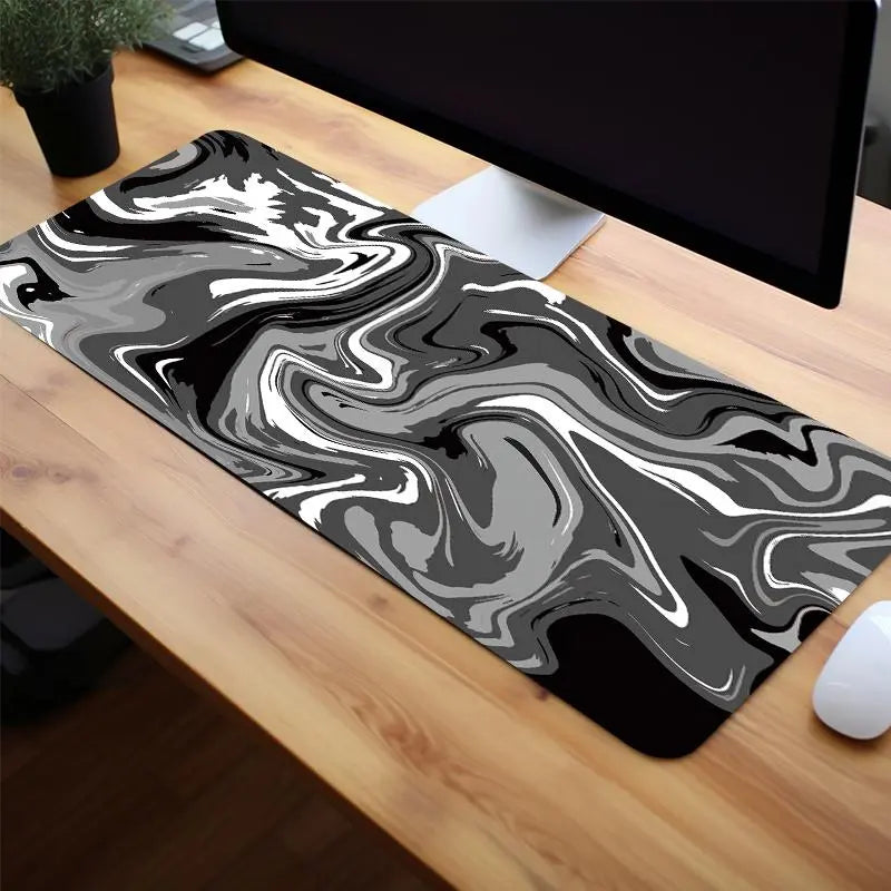 Abstract Non-Slip Mouse Pad - Thickened Office and Gaming Accessory for Home and Desk Decor, Ideal for Father's Day Gift