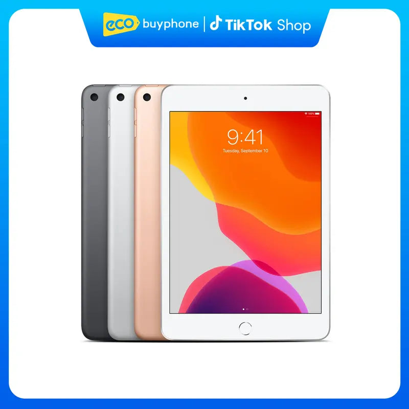 Refurbished 7th Generation Wi-Fi and Cellular Tablets - Excellent Condition, Retina Display, Includes Lightning Charger Cable, 1-Year Warranty