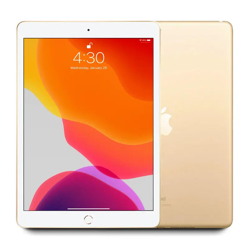 Refurbished 7th Generation Wi-Fi and Cellular Tablets - Excellent Condition, Retina Display, Includes Lightning Charger Cable, 1-Year Warranty