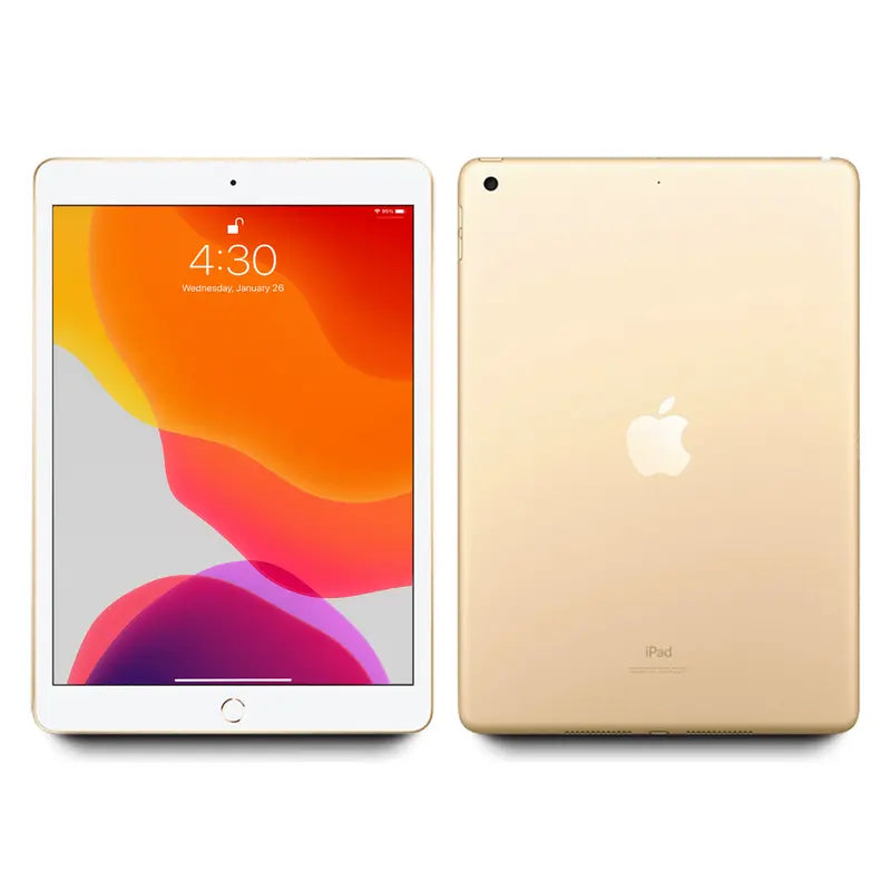 Refurbished 7th Generation Wi-Fi and Cellular Tablets - Excellent Condition, Retina Display, Includes Lightning Charger Cable, 1-Year Warranty