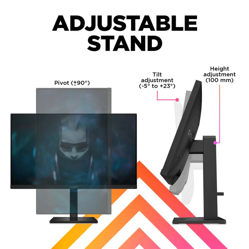 OMEN by HP 24 Gaming Monitor - 23.8In FHD Crisp Details, 165Hz Refresh Rate, for Pc/Console, DP Port, Computer Office Desktop Laptop Component Monitor