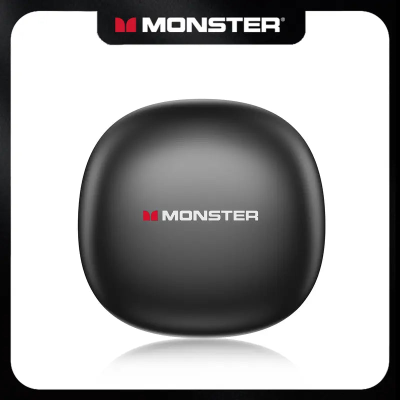 Monster Bluetooth Earbuds - Wireless Headphones with Zero-Gravity Titanium Ear-Hook Design, Noise Isolation, 100 Hours Playtime, Bluetooth 6.0, IPX8 Waterproof, Perfect Electronic Gift for Men and Women