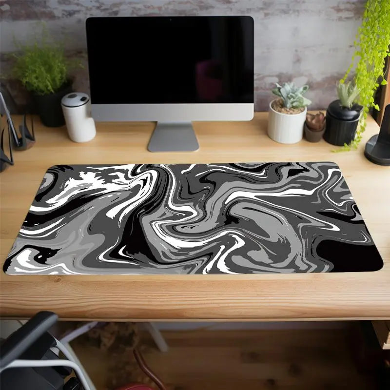 Abstract Non-Slip Mouse Pad - Thickened Office and Gaming Accessory for Home and Desk Decor, Ideal for Father's Day Gift