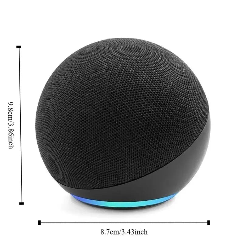 Mini RGB Multifunctional Portable Wireless Bluetooth Speaker - Button Control, Built-In Li-Ion Cell, Compact Stereo Sound, USB Charging, Waterproof Subwoofer, RGB Lights for Outdoor/Home Use, Compatible with Smartphones & Memory Cards