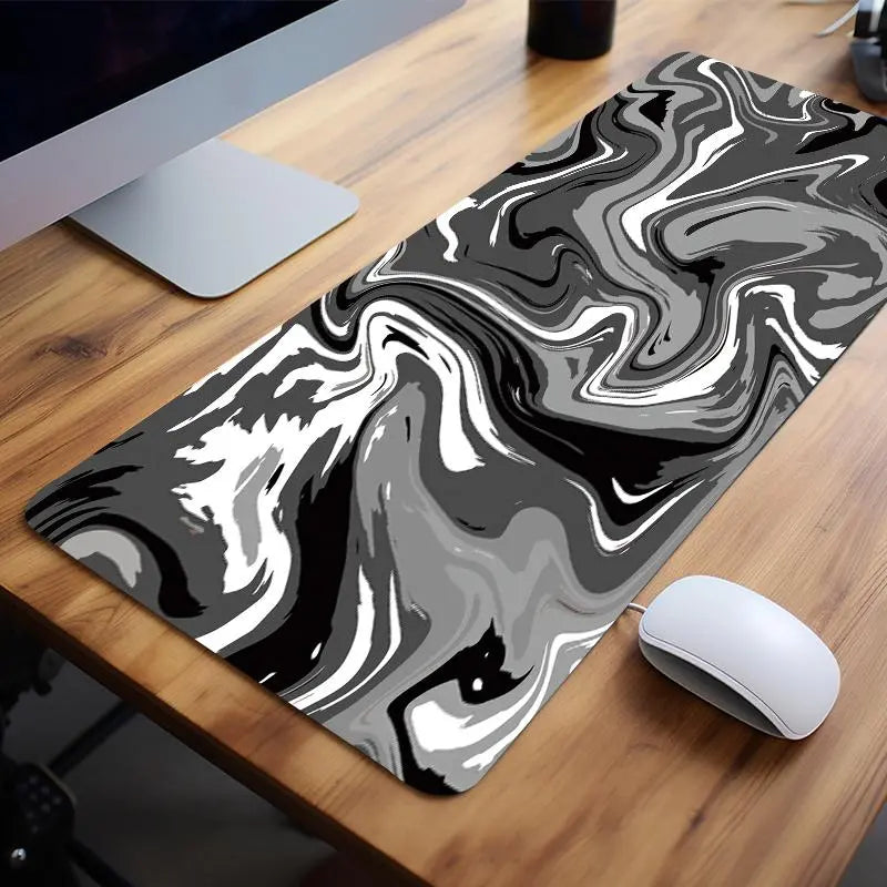 Abstract Non-Slip Mouse Pad - Thickened Office and Gaming Accessory for Home and Desk Decor, Ideal for Father's Day Gift